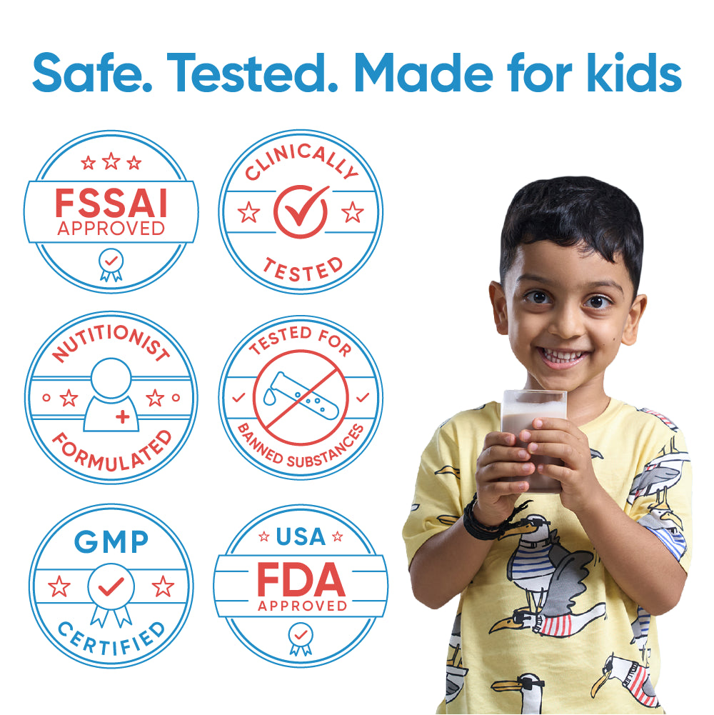 Power Shake for Active Kids (3–7 Yrs) | Chocolate | 400g