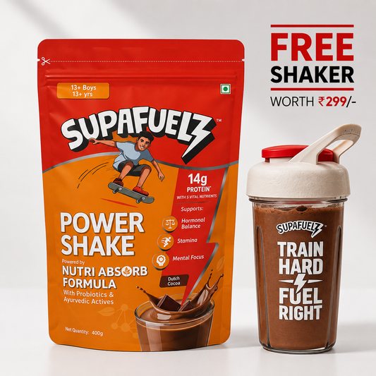 Power Shake for Active Teen Boys (13+ Yrs) | Chocolate