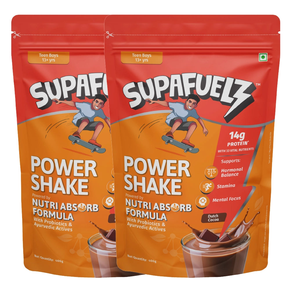 Power Shake for Active Teen Boys (13+ Years) | Chocolate | 400g