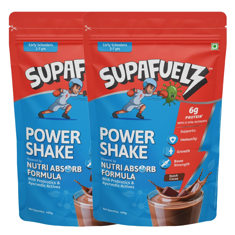 Power Shake for Active Kids (3–7 Yrs) | Chocolate | 400g