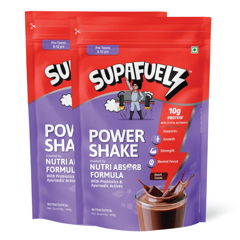 Power Shake for Active Kids (8-12 Yrs) | Chocolate