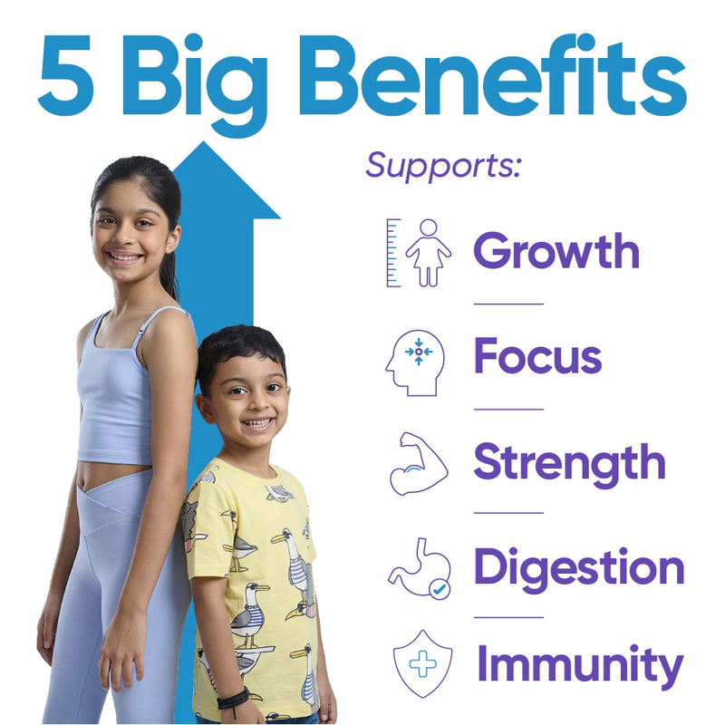 Combo of Power Shake for Active Kids (3-7 Yrs) + (8-12 Yrs) | Chocolate | 800g