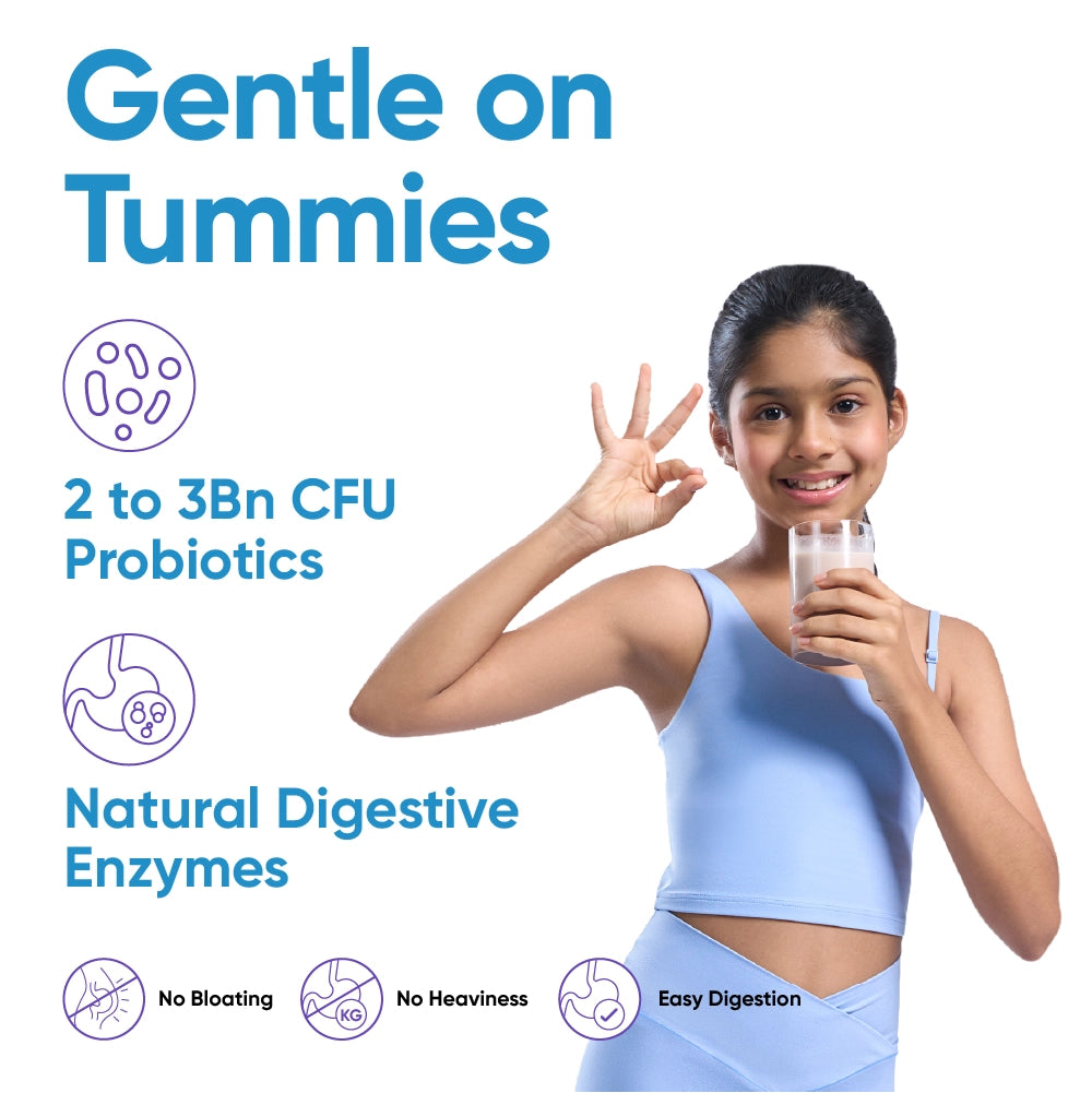 Combo of Power Shake for Active Kids (8-12 Yrs) + (3-7 Yrs) | Chocolate | 400g