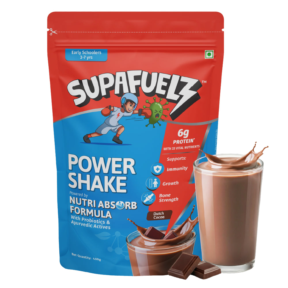 Power Shake for Active Kids (3–7 Yrs) | Chocolate | 400g