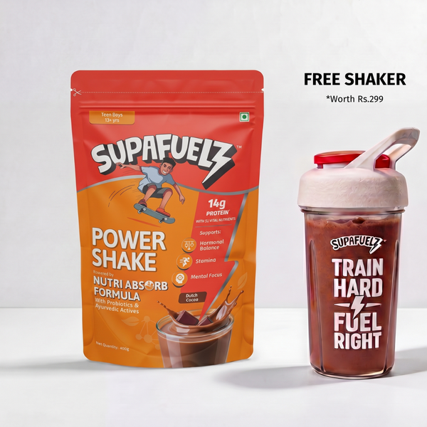 POWER SHAKE FOR ACTIVE TEEN BOYS (13+ YEARS) | CHOCOLATE |