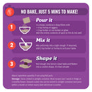 Hi-Protein No-Bake Cookie Mix | 3 Years and above | 200 gm | 10 Serves