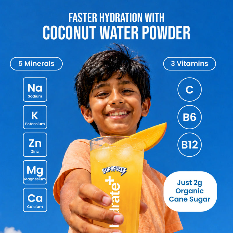 HYDRATE+ FOR ACTIVE KIDS | PACK OF 20 | MANGO