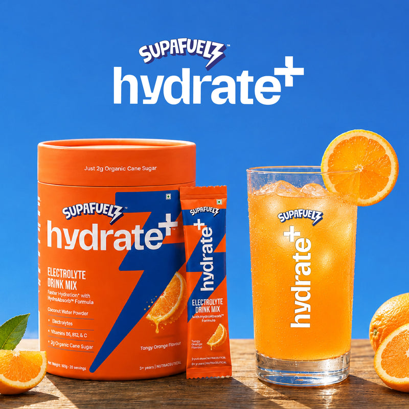 HYDRATE+ FOR ACTIVE KIDS | PACK OF 10 | ORANGE
