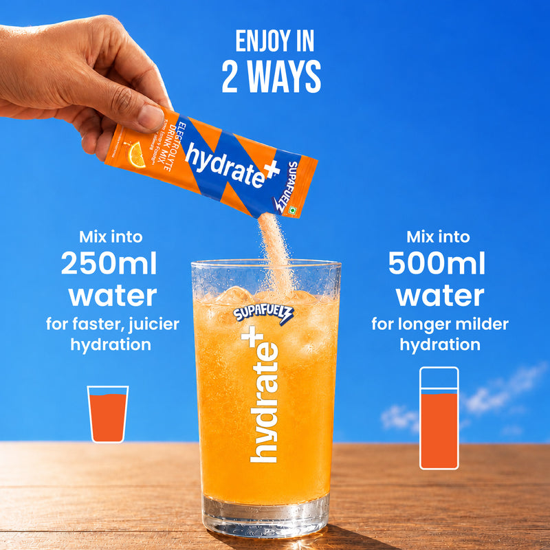 HYDRATE+ FOR ACTIVE KIDS | PACK OF 10 | ORANGE