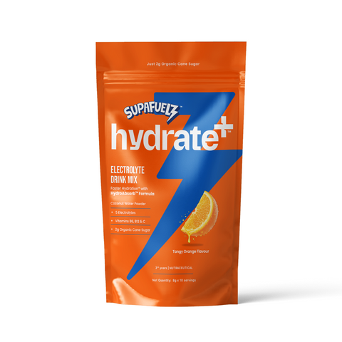HYDRATE+ FOR ACTIVE KIDS | PACK OF 10 | ORANGE