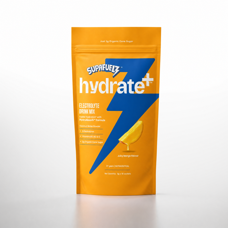 HYDRATE+ FOR ACTIVE KIDS | PACK OF 10 | MANGO