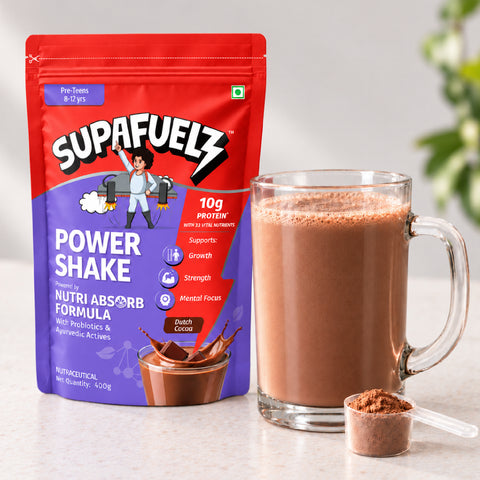 Power Shake for Active Kids (8-12 Yrs) | Chocolate