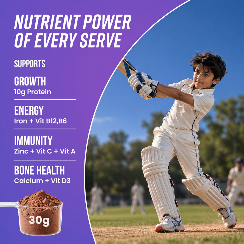 Power Shake for Active Kids (8-12 Yrs) | Chocolate