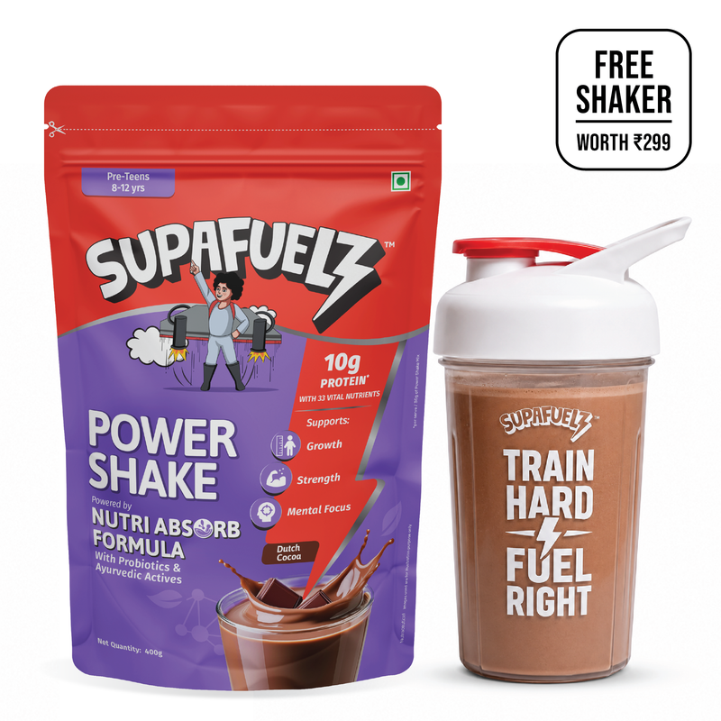 Power Shake for Active Kids (8-12 Yrs) | Chocolate