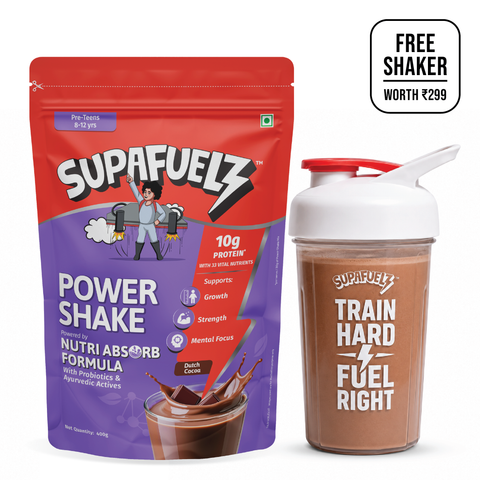 Power Shake for Active Kids (8-12 Yrs) | Chocolate