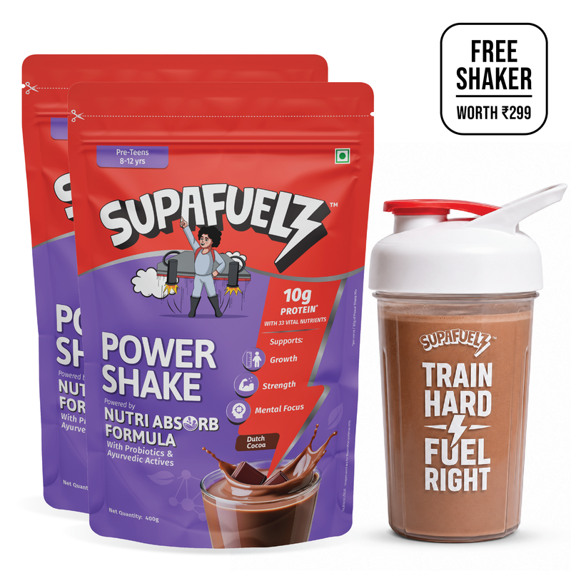 Power Shake for Active Kids (8-12 Yrs) | Chocolate