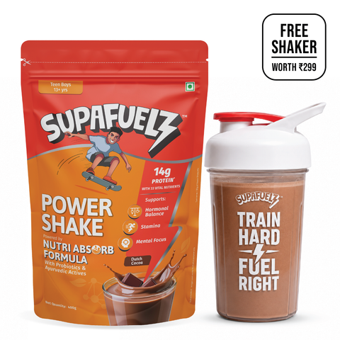 Power Shake for Active Teen Boys (13+ Yrs) | Chocolate