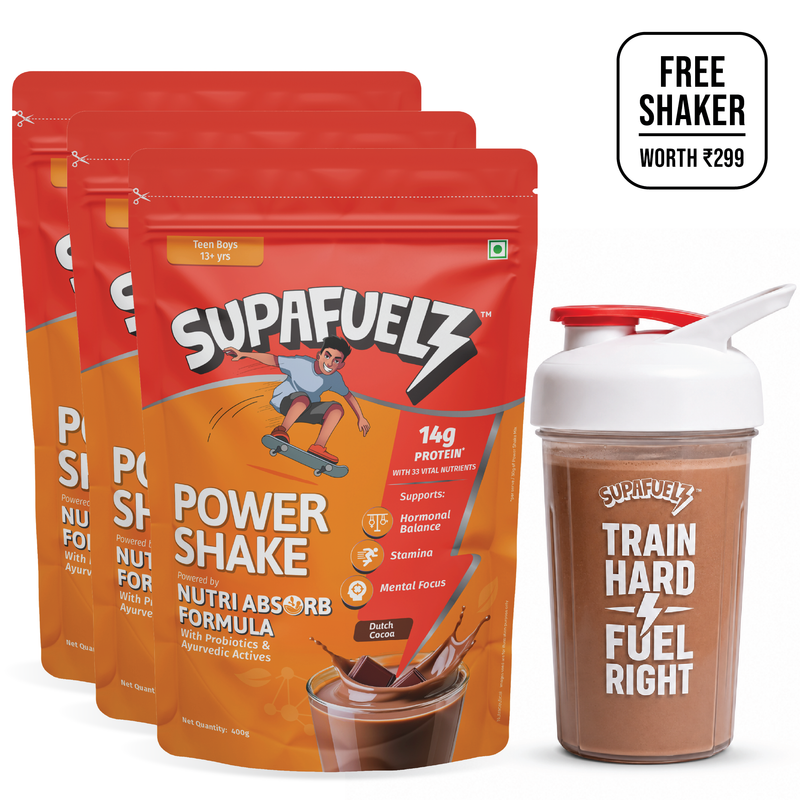 Power Shake for Active Teen Boys (13+ Yrs) | Chocolate