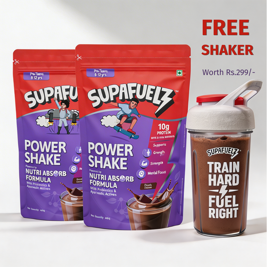 Power Shake for Active Kids (8-12 Yrs) | Chocolate | 400g