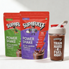 Combo of Power Shake for Active Teen Girls (8-12 Years) + (13+ Years) | Chocolate | 800g