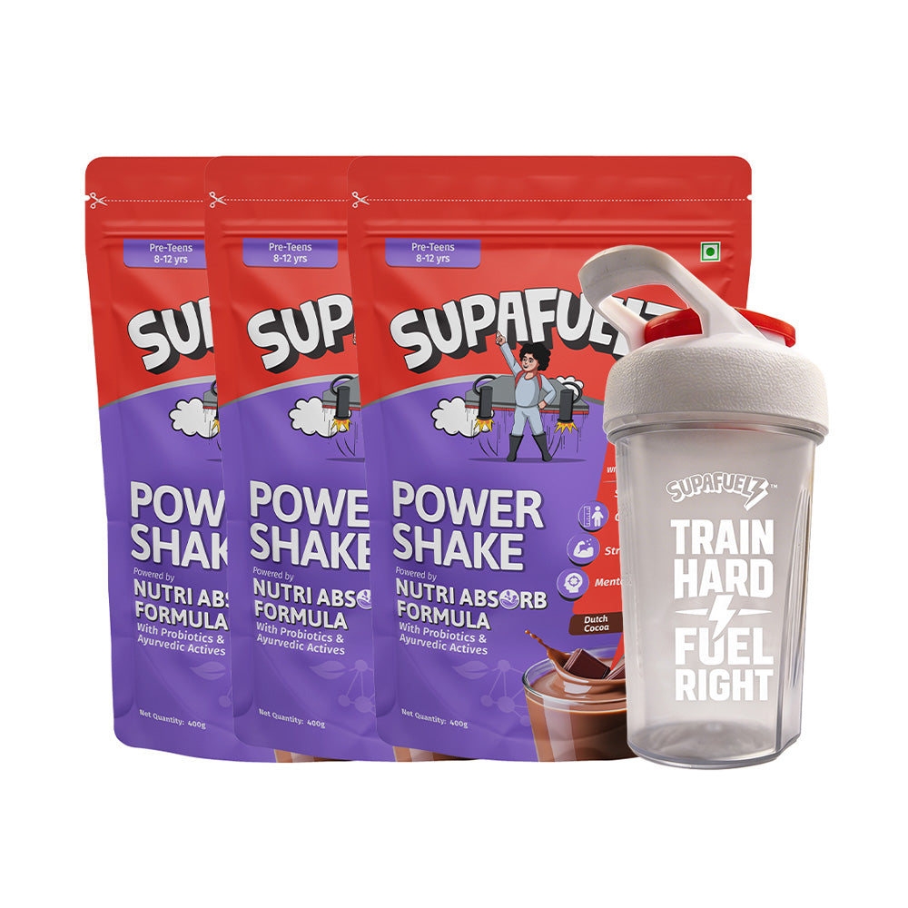 Power Shake for Active Kids (8-12 Yrs) | Chocolate | 400g
