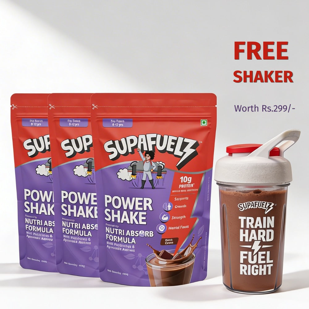 Power Shake for Active Kids (8-12 Yrs) | Chocolate | 400g